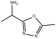 1-(5-methyl-1,3,4-oxadiazol-2-yl)ethanamine(SALTDATA: HCl) Struktur