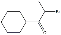 1-Propanone, 2-bromo-1-cyclohexyl- (6CI,9CI) Struktur