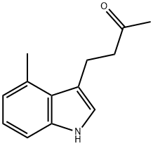 2-BUTANONE,4-(4-METHYL-1H-INDOL-3-YL)- Struktur