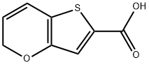 5H-thieno[3,2-b]pyran-2-carboxylic acid Struktur