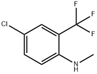 4-chloro-N-methyl-2-(trifluoromethyl)aniline Struktur