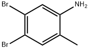 4,5-Dibromo-2-methylaniline Struktur