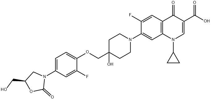 Cadazolid Struktur