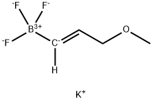 PotassiuM (E)-3-Methoxyprop-1-enyltrifluoroborate Struktur