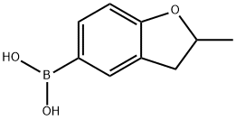 (2-methyl-2,3-dihydro-1-benzofuran-5-yl)boronic acid(SALTDATA: FREE) Struktur