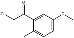 Acetophenone, 2-chloro-5-methoxy-2-methyl- (6CI) Struktur