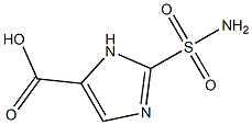 1H-Imidazole-4-carboxylicacid,2-(aminosulfonyl)-(9CI) Struktur