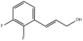 (E)-3-(2,3-difluorophenyl)prop-2-en-1-ol Struktur