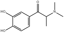 Propiophenone, 2-dimethylamino-3,4-dihydroxy- (6CI) Struktur