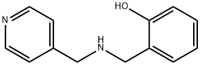 2-{[(pyridin-4-ylmethyl)amino]methyl}phenol Struktur