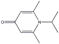 4(1H)-Pyridinone,2,6-dimethyl-1-(1-methylethyl)-(9CI) Struktur