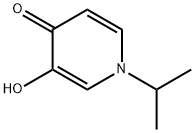 4(1H)-Pyridinone,3-hydroxy-1-(1-methylethyl)-(9CI) Struktur