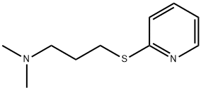 1-Propanamine,N,N-dimethyl-3-(2-pyridinylthio)-(9CI) Struktur