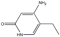 2(1H)-Pyridinone,4-amino-5-ethyl-(9CI) Struktur