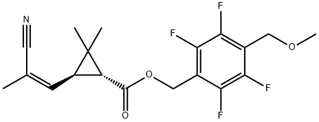 epsilon-momfluorothrin Struktur