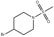 4-BROMO-1-METHANESULFONYLPIPERIDINE(WX191413) Struktur