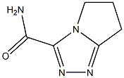 5H-Pyrrolo[2,1-c]-s-triazole-3-carboxamide,6,7-dihydro-(6CI) Struktur