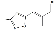 2-Propen-1-ol,2-methyl-3-(3-methyl-5-isoxazolyl)-(9CI) Struktur