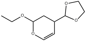 2H-Pyran,4-(1,3-dioxolan-2-yl)-2-ethoxy-3,4-dihydro-(9CI) Struktur