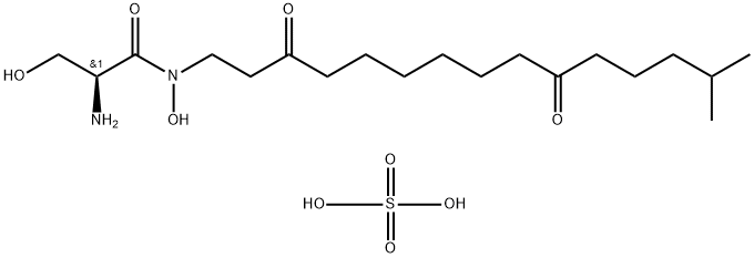 Lipoxamycin Struktur