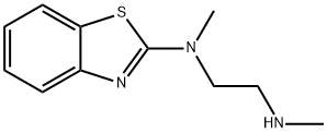 1,2-Ethanediamine,N-2-benzothiazolyl-N,N-dimethyl-(9CI) Struktur