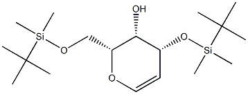 3 6-DI-O-(TERT-BUTYLDIMETHYLSILYL)-D- Struktur