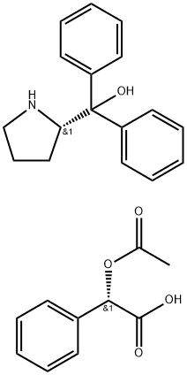 ALPHA,ALPHA-DIPHENYL-L-PROLINOL Struktur