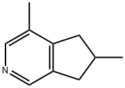 5H-2-Pyrindine,6,7-dihydro-4,6-dimethyl-(6CI) Struktur