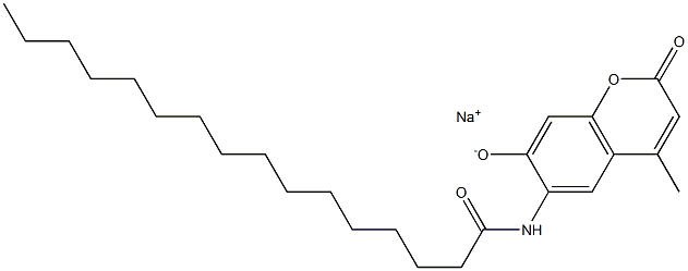 N-(7-Hydroxy-4-Methyl-2-oxo-2H-1-benzopyran-6-yl)hexadecanaMide SodiuM Salt