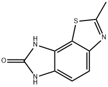 6H-Imidazo[4,5-g]benzothiazol-7-ol,2-methyl-(6CI) Struktur