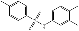 N-(3,4-dimethylphenyl)-4-methylbenzenesulfonamide（WS203334） Struktur