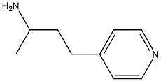 4-Pyridinepropanamine,alpha-methyl-(9CI) Struktur