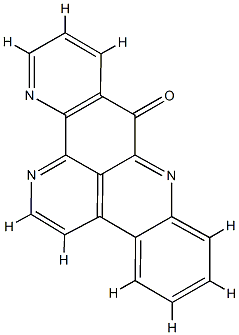 9H-Quino[4,3,2-de][1,10]phenanthrolin-9-one Struktur