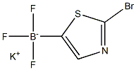 Potassium 2-bromothiazole-5-trifluoroboronate Struktur