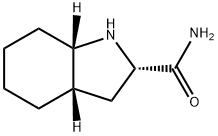 1H-Indole-2-carboxamide,octahydro-,[2S-(2-alpha-,3a-bta-,7a-bta-)]-(9CI) Struktur