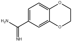 2,3-DIHYDROBENZO[1,4]DIOXINE-6-CARBOXAMIDINE Struktur