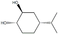 1,2-Cyclohexanediol,4-(1-methylethyl)-,(1alpha,2bta,4alpha)-(9CI) Struktur