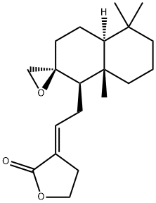 galanolactone Struktur