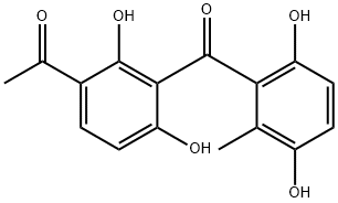 白首烏二苯酮 結(jié)構(gòu)式