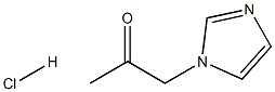 1-(1H-imidazol-1-yl)acetone hydrochloride Struktur