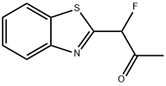 2-Propanone,1-(2-benzothiazolyl)-1-fluoro-(9CI) Struktur