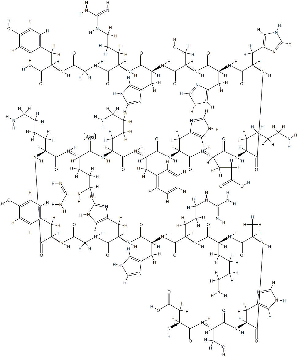 Histatin 5 Struktur