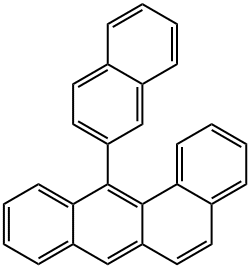 12-(naphthaleN-2yl)benoza[a]athracene Struktur