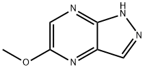 1H-Pyrazolo[3,4-b]pyrazine,5-methoxy-(9CI) Struktur