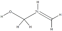 Allyl  alcohol-2-13C Struktur