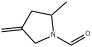 1-Pyrrolidinecarboxaldehyde,2-methyl-4-methylene-(9CI) Struktur