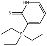 2(1H)-Pyridinethione,3-(triethylsilyl)-(9CI) Struktur