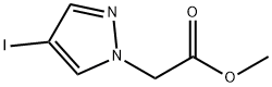 methyl (4-iodo-1H-pyrazol-1-yl)acetate(SALTDATA: FREE) Struktur