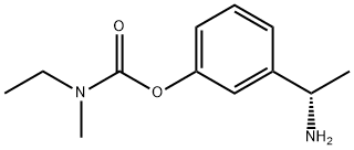 Carbamic acid, N-ethyl-N-methyl-, 3-[(1S)-1-aminoethyl]phenyl ester