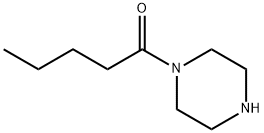 1-(piperazin-1-yl)pentan-1-one Struktur